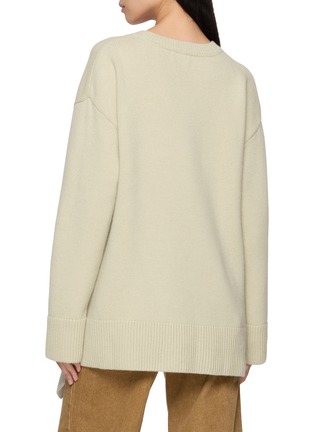 Back View - Click To Enlarge - R2W - Nicoli Wool Cashmere Knit Sweater