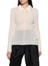 R2W Irida Hairy Collar Wool Knit Sweater