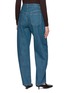 Back View - Click To Enlarge - R2W - Mael Barrel Leg Denim Jeans