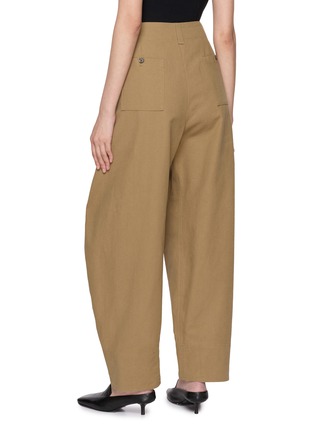Back View - Click To Enlarge - R2W - Milo Pintuck Cotton Pants