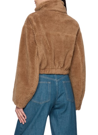 Back View - Click To Enlarge - R2W - Falco High Neck Faux Fur Jacket
