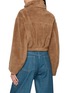 Back View - Click To Enlarge - R2W - Falco High Neck Faux Fur Jacket