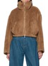 R2W Falco High Neck Faux Fur Jacket