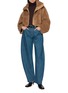 Figure View - Click To Enlarge - R2W - Falco High Neck Faux Fur Jacket