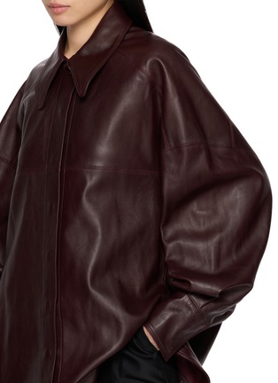  - R2W - Volter Oversized Leather Shirt