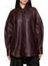 R2W Volter Oversized Leather Shirt