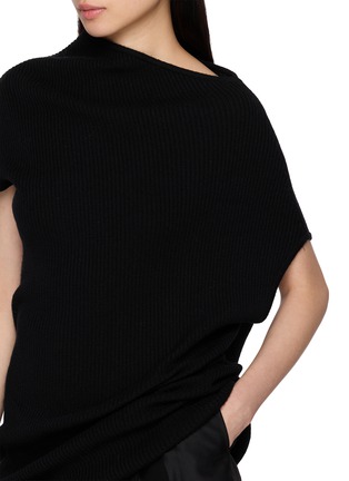  - R2W - Sophia Draped Wool Cashmere Knit Top