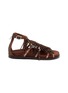 KURT GEIGER Fringe Leather Sandals