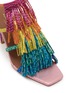 Detail View - Click To Enlarge - KURT GEIGER - 90 Fringe Leather Sandals