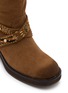 Detail View - Click To Enlarge - KURT GEIGER - 50 Western Mid Leather Biker Boots