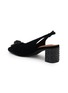  - KURT GEIGER - 50 Chelsea Block Suede Slingback Pumps