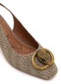 Detail View - Click To Enlarge - KURT GEIGER - 50 Chelsea Block Strass Slingback Pumps