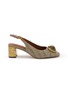 KURT GEIGER 50 Chelsea Block Strass Slingback Pumps