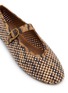 Detail View - Click To Enlarge - KURT GEIGER - Mayfair Net Ballet Flats