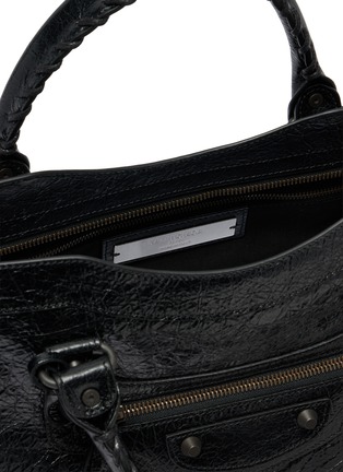 Detail View - Click To Enlarge - BALENCIAGA - Medium Le City Leather Bag