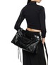 Front View - Click To Enlarge - BALENCIAGA - Medium Le City Leather Bag
