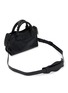 Detail View - Click To Enlarge - BALENCIAGA - Mini Le City Suede Fringed Bag