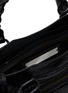 Detail View - Click To Enlarge - BALENCIAGA - Mini Le City Suede Fringed Bag