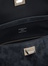 Detail View - Click To Enlarge - BALENCIAGA - Small Rodeo Waxed Suede Leather Bag