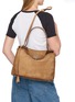 Figure View - Click To Enlarge - BALENCIAGA - Medium Rodeo Waxed Suede Leather Bag