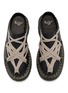 Detail View - Click To Enlarge - RICK OWENS  - X Dr. Martens Quad Sole Megalace Leather Mules