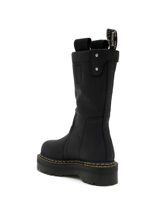  - RICK OWENS  - X Dr. Martens Quad Sole Pull On Leather Boots