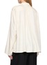 Back View - Click To Enlarge - TOTEME - Monogram Embroidered Silk Pyjama Top
