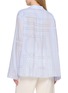 Back View - Click To Enlarge - TOTEME - Long Sleeve Monogram Shirt