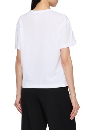 Back View - Click To Enlarge - TOTEME - Classic Round Neck T-shirt