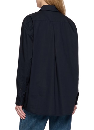 Back View - Click To Enlarge - TOTEME - Relaxed Cotton Shirt