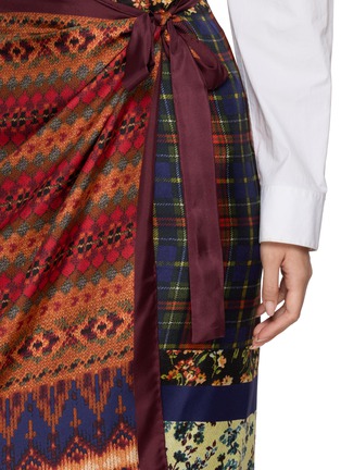  - DRIES VAN NOTEN - Foulard Wrap Maxi Skirt