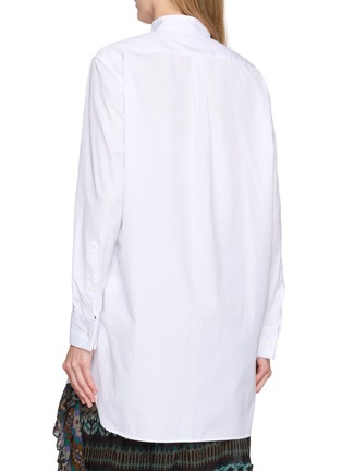 Back View - Click To Enlarge - DRIES VAN NOTEN - Bib Front Tuxedo Shirt