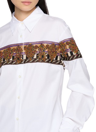  - DRIES VAN NOTEN - Chloris Tris Embellished Shirt