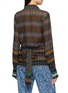 Back View - Click To Enlarge - DRIES VAN NOTEN - Draped Wrap Front Shirt