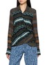 DRIES VAN NOTEN Draped Wrap Front Shirt
