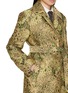  - DRIES VAN NOTEN - Belted Jacquard Coat