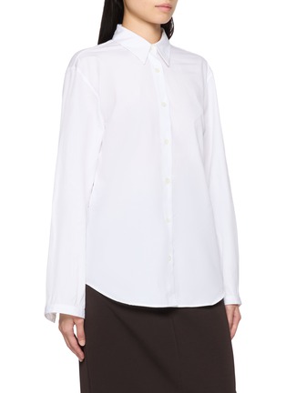 Detail View - Click To Enlarge - DRIES VAN NOTEN - Chloris Tris Embellished Cuff Shirt
