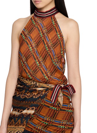 - DRIES VAN NOTEN - Foulard Wrap Top