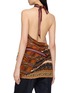 Back View - Click To Enlarge - DRIES VAN NOTEN - Foulard Wrap Top