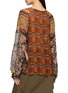 Back View - Click To Enlarge - DRIES VAN NOTEN - Printed Graphic Check Top