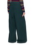 Back View - Click To Enlarge - DRIES VAN NOTEN - Pila Elasticated Wide Leg Pants