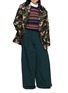 Figure View - Click To Enlarge - DRIES VAN NOTEN - Pila Elasticated Wide Leg Pants
