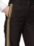  - DRIES VAN NOTEN - Belted Side Stripe Slim Pants