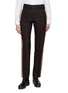 Main View - Click To Enlarge - DRIES VAN NOTEN - Belted Side Stripe Slim Pants