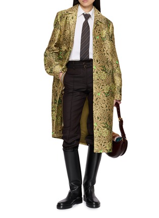 Figure View - Click To Enlarge - DRIES VAN NOTEN - Belted Side Stripe Slim Pants