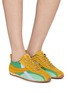 Figure View - Click To Enlarge - ALOHAS - TB.304 Nylon Suede Women's Sneakers