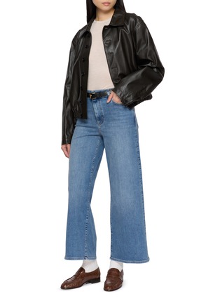 Figure View - Click To Enlarge - FRAME - Pixie Le Slim Palazzo Stretch Jeans