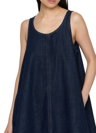  - FRAME - The Skipper Sleeveless A-Line Denim Dress