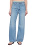 FRAME The Off Duty Drawstring Bow Denim Jeans