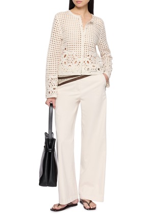 Figure View - Click To Enlarge - FRAME - The Postcard Crochet Cardigan